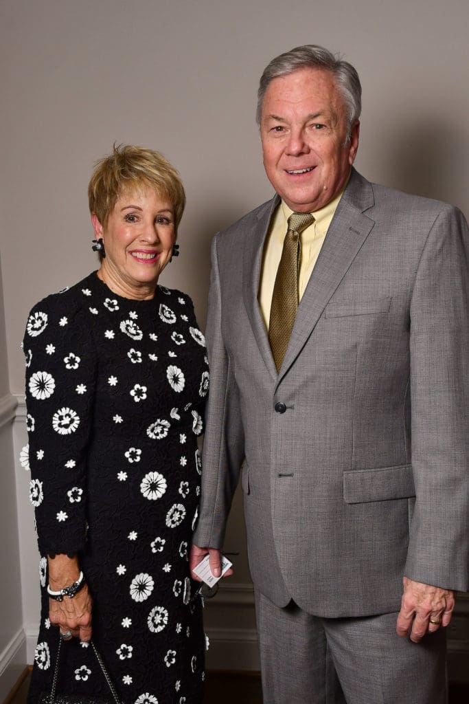 Donna & Norman Lewis  at the Touchdown for TEACH dinner held at River Oaks Country Club. (Photo by Dave Rossman)