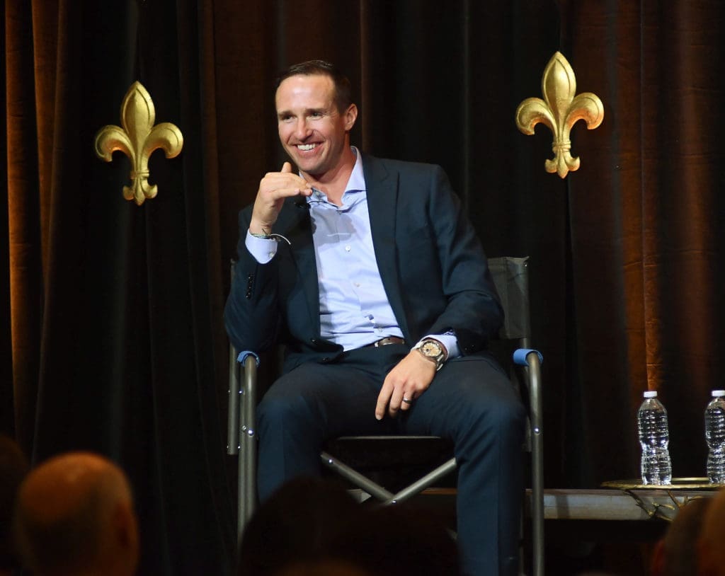 Drew Brees Gets Into His Retirement, Teaching Lessons in $1.2 Million River Oaks Night