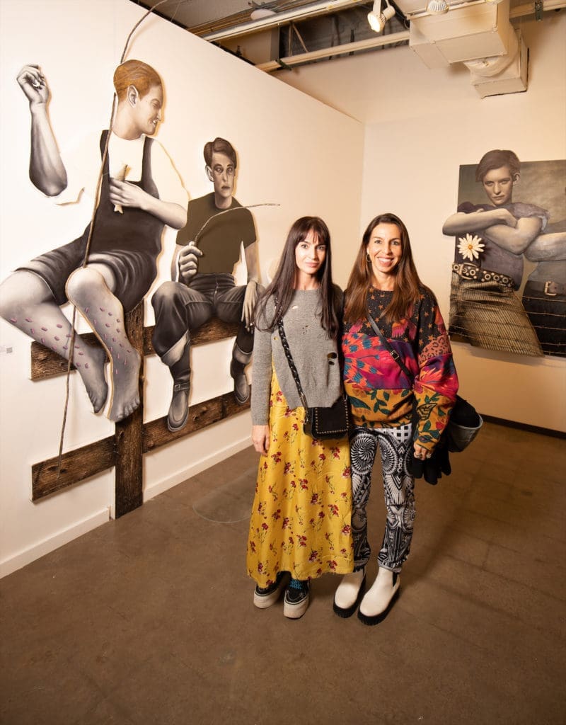 Guests at the Dallas Art Fair Preview, 2021. (Photo by Exploredinary)