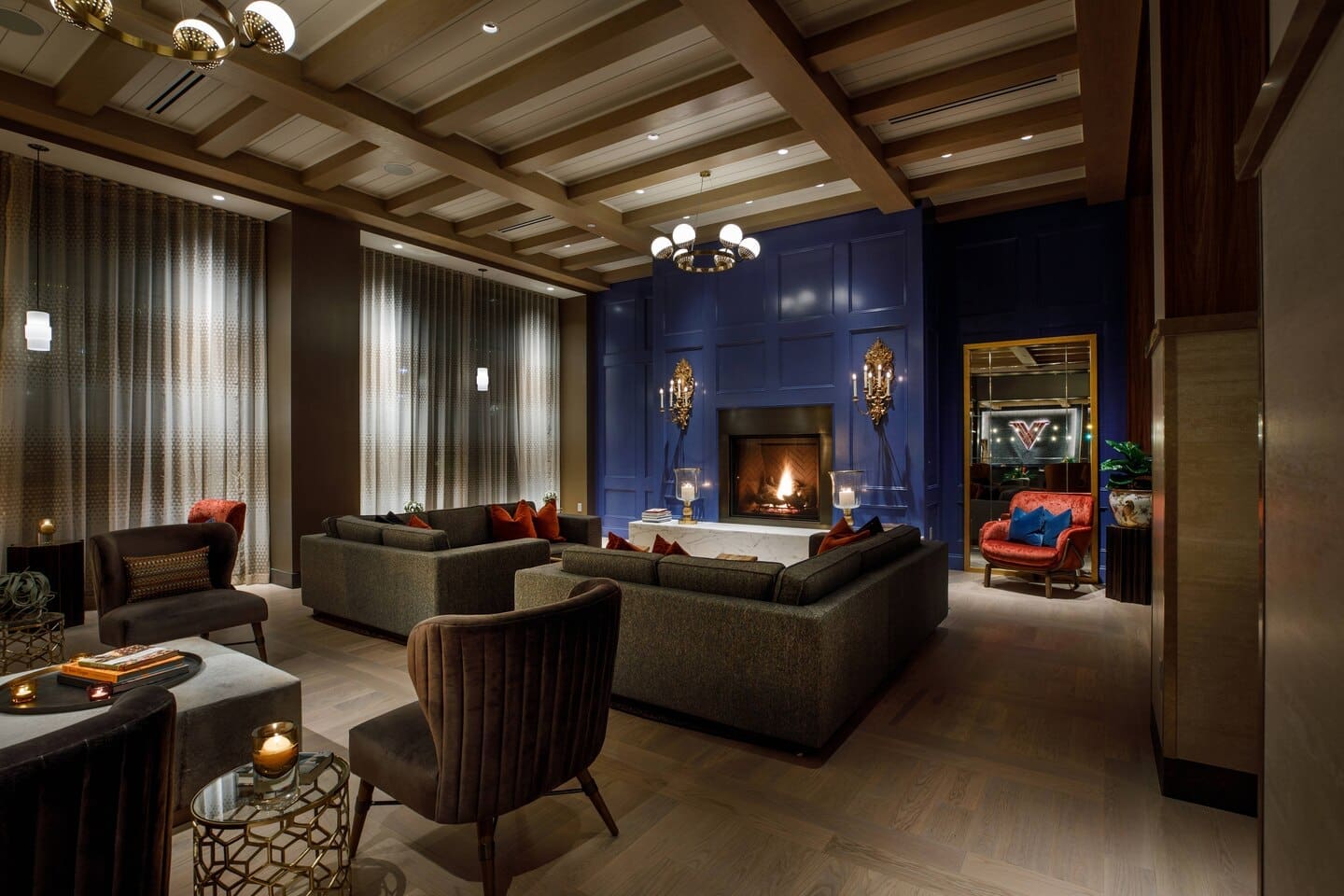 Hotel Vin – The Living Room welcomes you to enjoy Fireside Cocktails