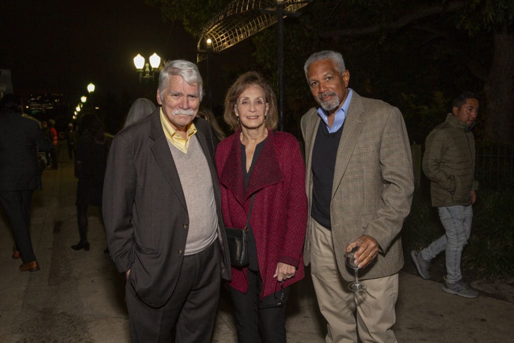 Andy & Maylynn Icken, Jeff Taylor at the Buffalo Bayou Partnership gala (Photo by Jenny Antill)