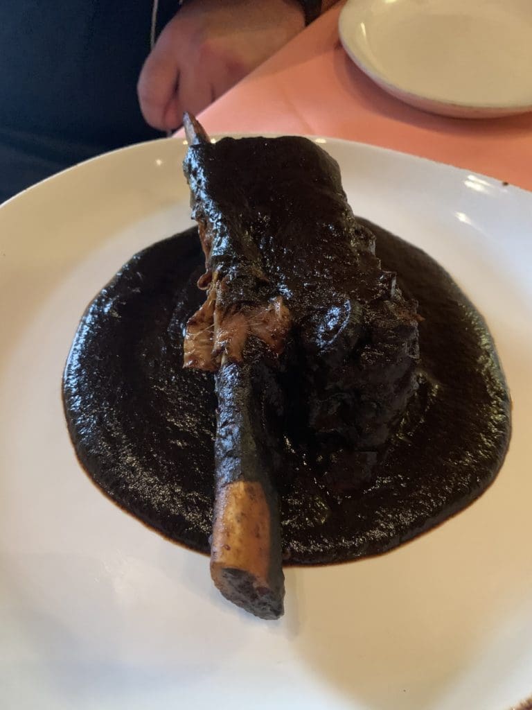 Pico's most popular mole is Mole Negro with braised shortribs.  (Photo by Laurann Claridge)