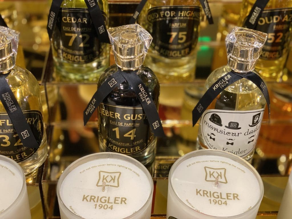 The naming of each fragrance includes the last two digits of the year the fragrance was created.