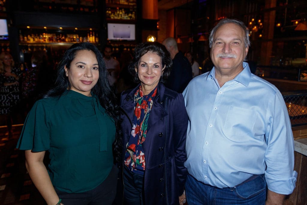Melinda Filstrup, Liz Naftalis, Richard Naftalis (Photography by William Neal).  (Photo by William Neal)
