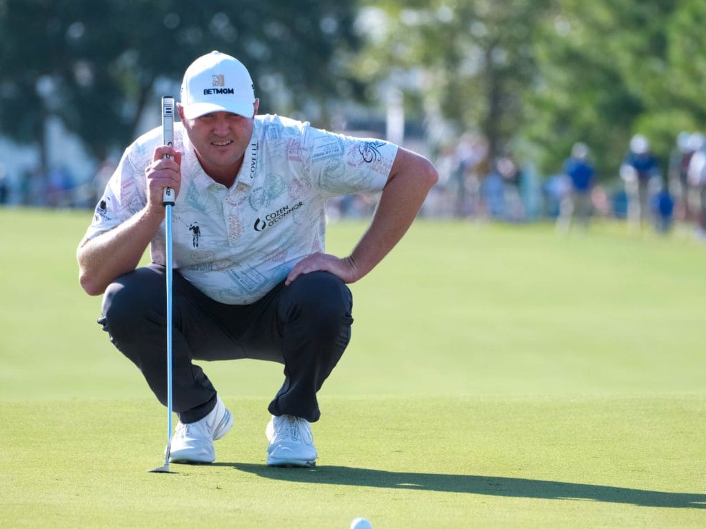 Jason Kokrak's putter played a big role in his Houston Open win. (Photo by F. Carter Smith)