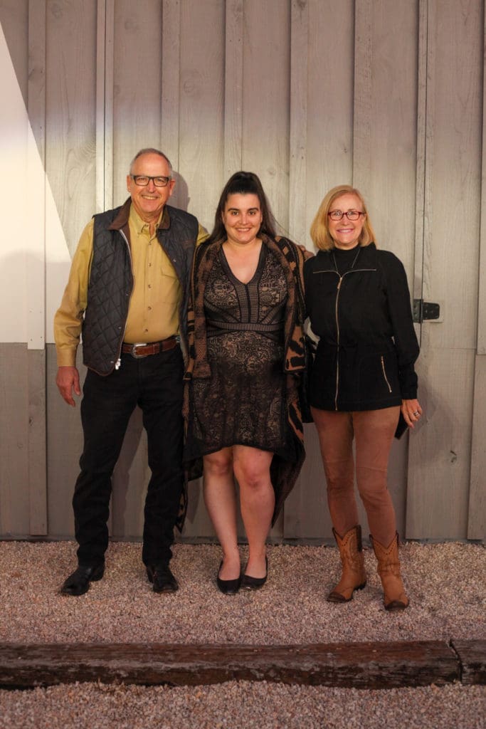 Ray Krueger, Mary Lambrakos, Diane Krueger (Photo by Chris Pierre Bachman)