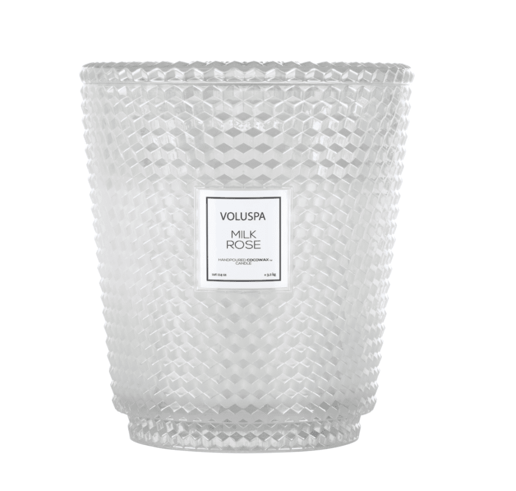 Voluspa 5 Wick Hearth Candle.