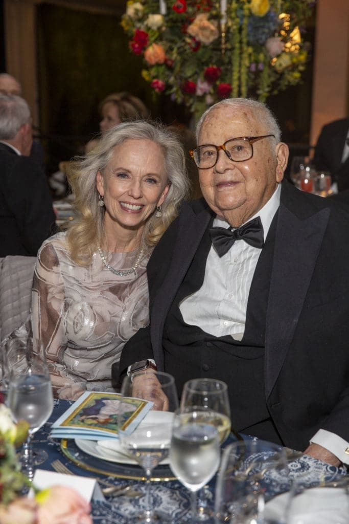 Susan & Fayez Sarofim at the 2021 Museum of Fine Arts, Houston Grand Gala Ball (Photo by Jenny Antill)