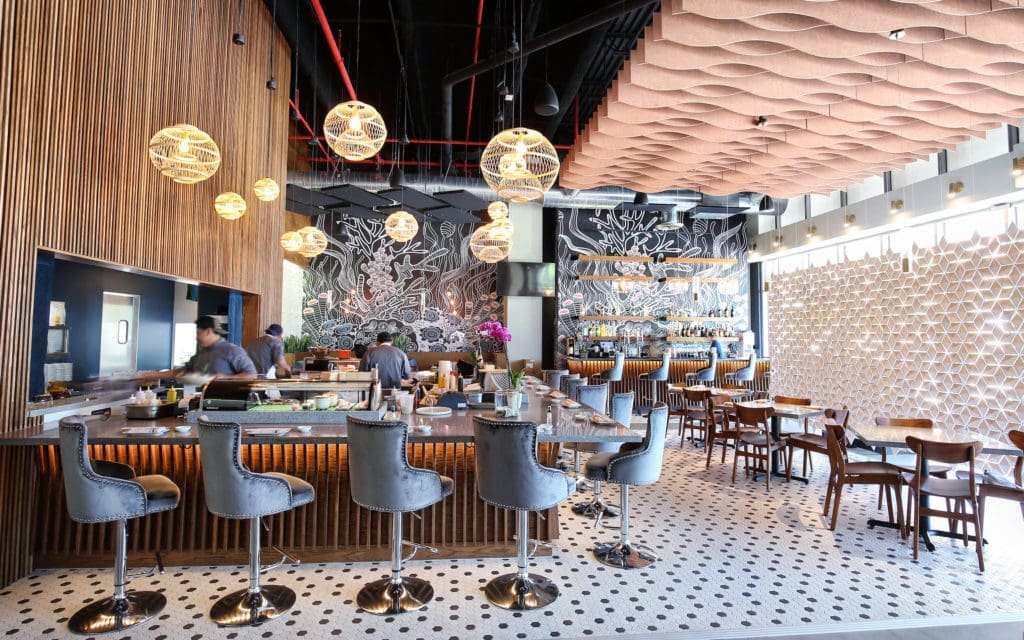 Sushi Rebel is embracing the new City Place development. (Photo by Photos John Kim)