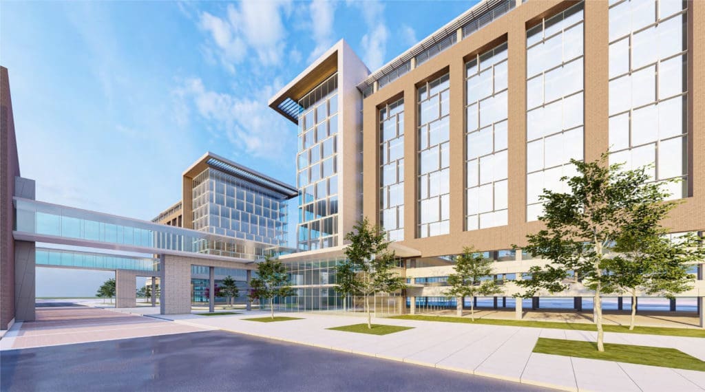 Texas A&M University would invest in a a new Law School as part of the overall campus plan as well.
