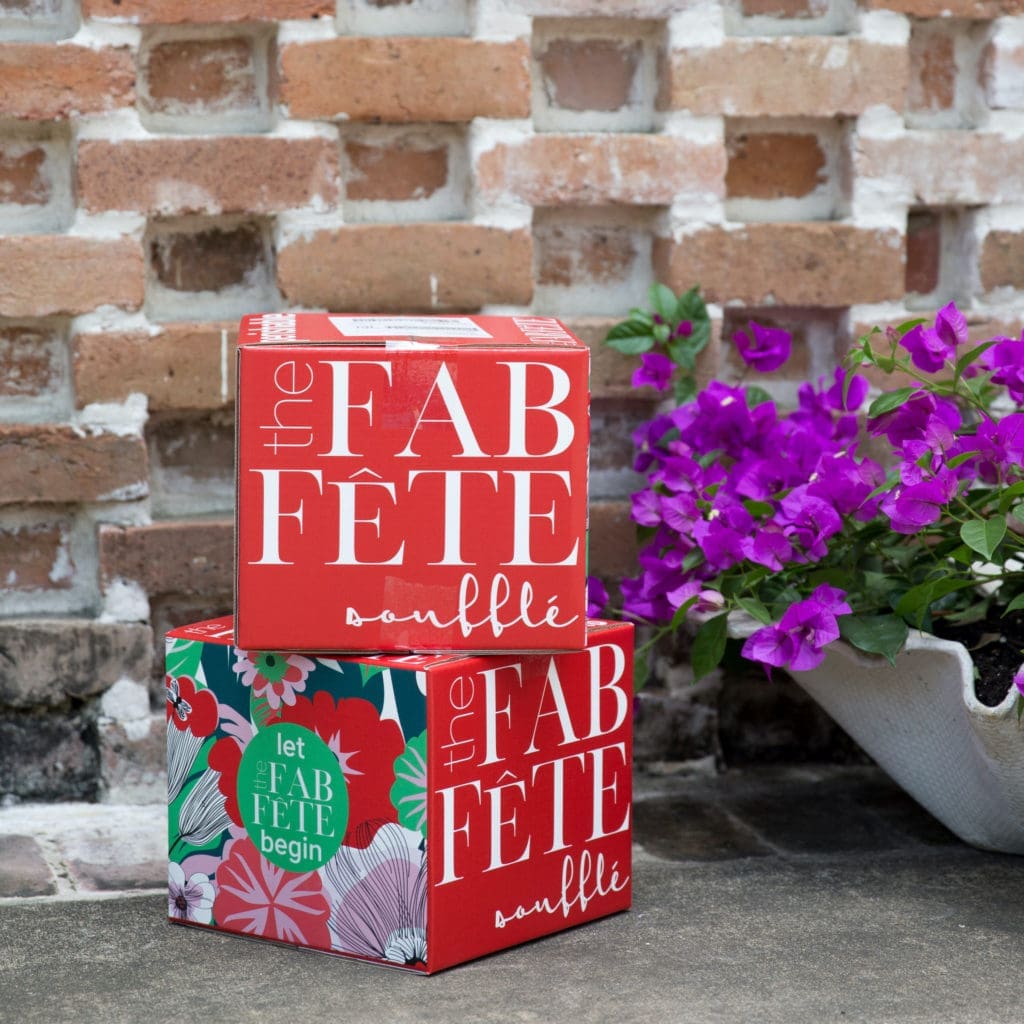 The Fab Fête arrives gift-ready for your next fab fête hostess gift.(Photo by Paige Beitler Photography)