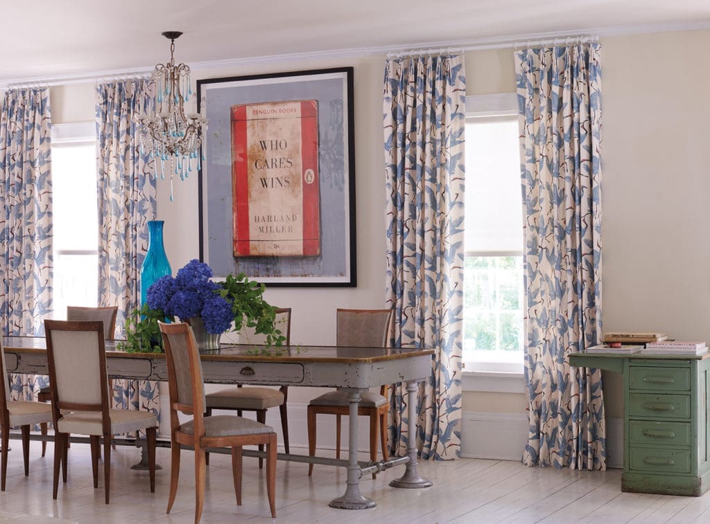 Novogratz Waverly Collection take flight with flapping cranes.