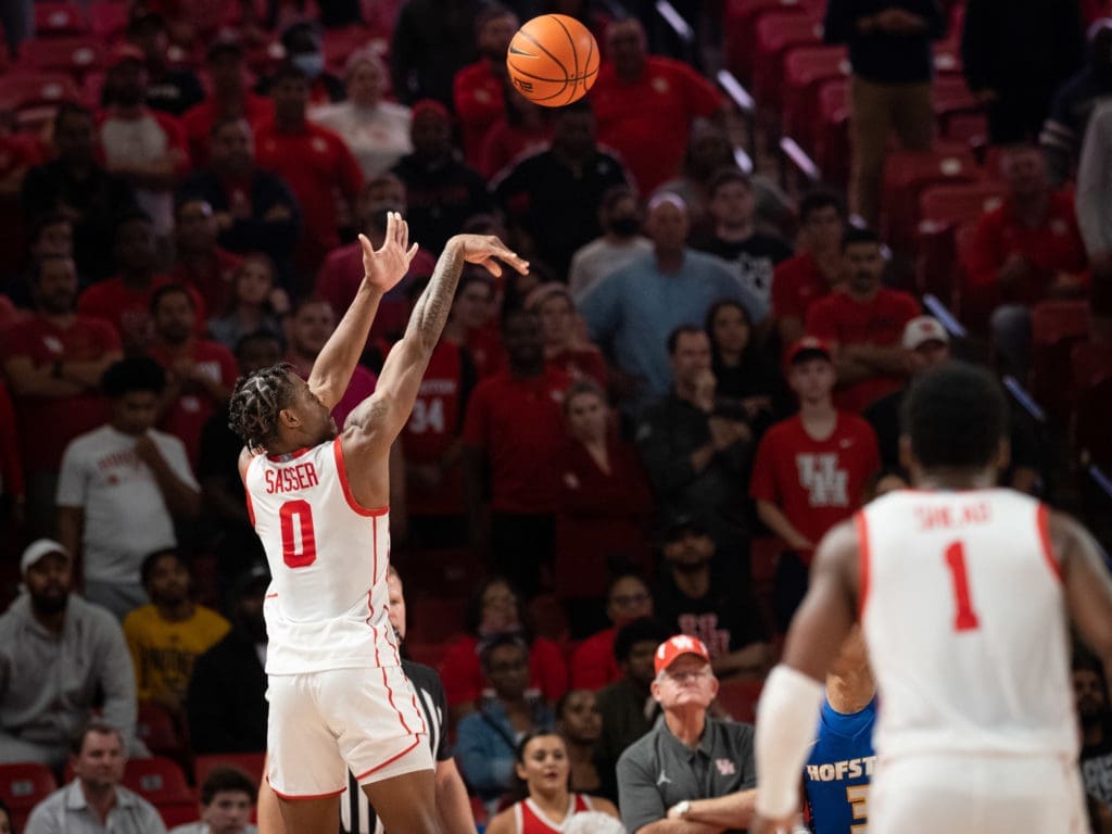 Marcus Sasser's shooting stroke is pure. (Photo by F. Carter Smith)