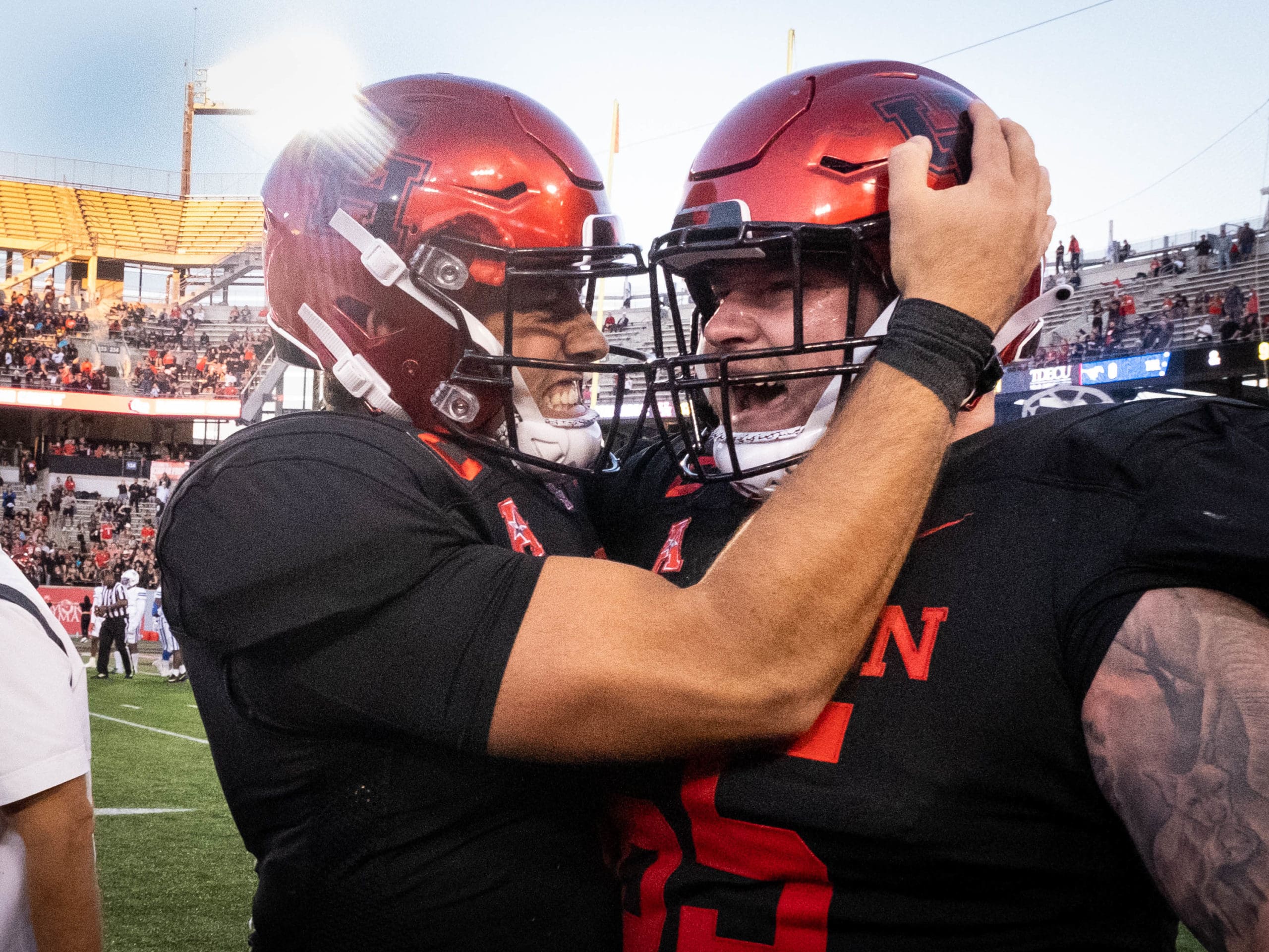 The University of Houston Cougars met Southern Methodist Univesity, Saturday October 30, 2021 at TDECU Stadium