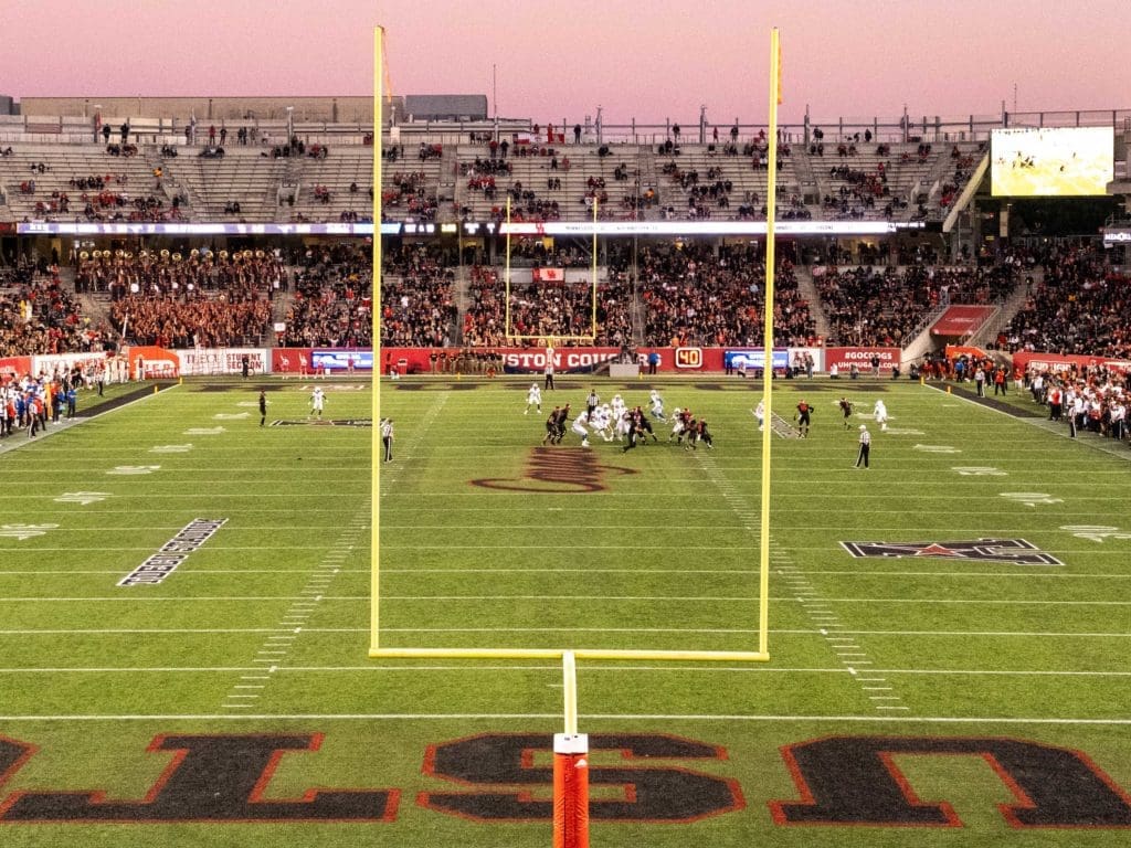 UH is trying to build its football atmosphere. (Photo by F. Carter Smith)