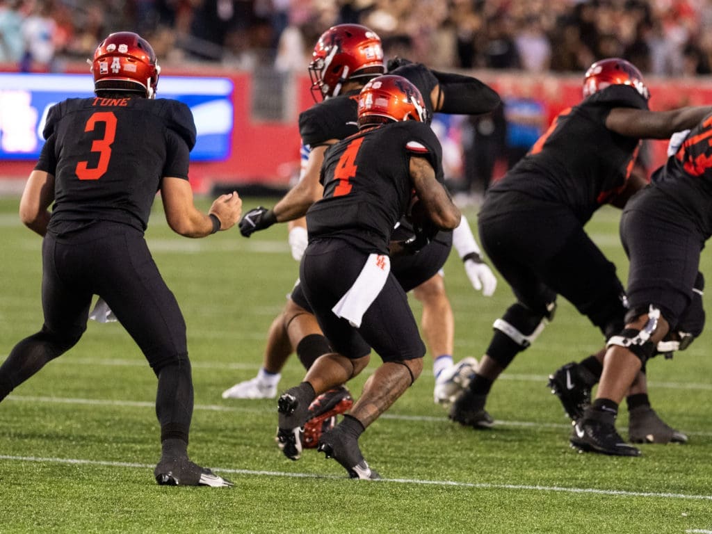 Ta'Zhawn Henry gives Houston another look at running back. (Photo by F. Carter Smith)