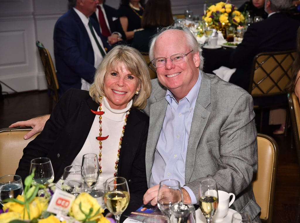 Zane & Brady Carruth at the Touchdown for TEACH dinner held at River Oaks Country Club. (Photo by Dave Rossman)
