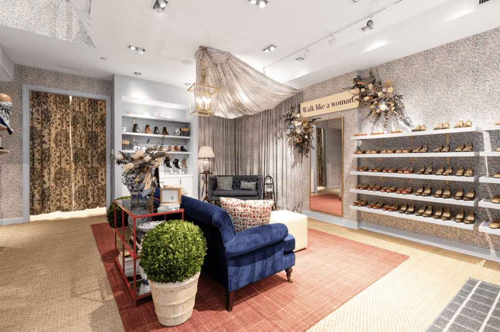 Sarah Flint pop-ups are inspired by the designer's own New York living room. 