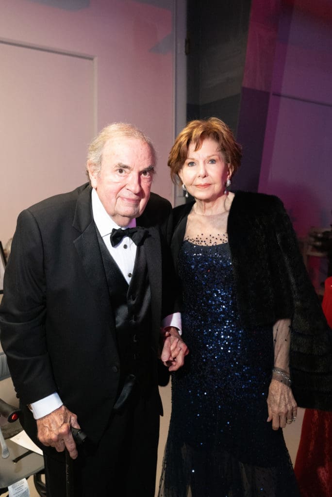 Fred & Dianne Burns at the Lone Star Flight Museum Gala honoring Oscar Wyatt. (Photo by Daniel Ortiz)