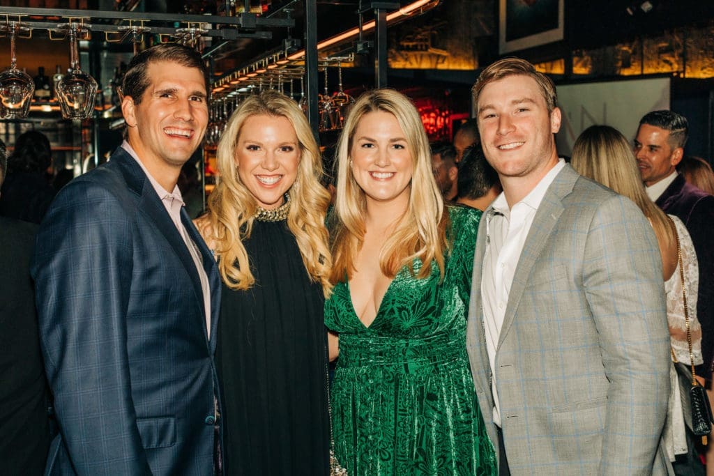 Jonathan & Laura Bonck, Bryce & Bobby Magness (Photo by Bonner Roden)