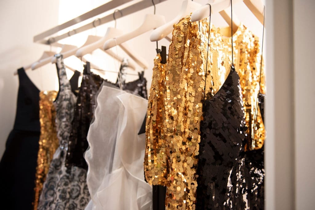 Herrera's current collection on display (Photo by Tamytha Cameron)