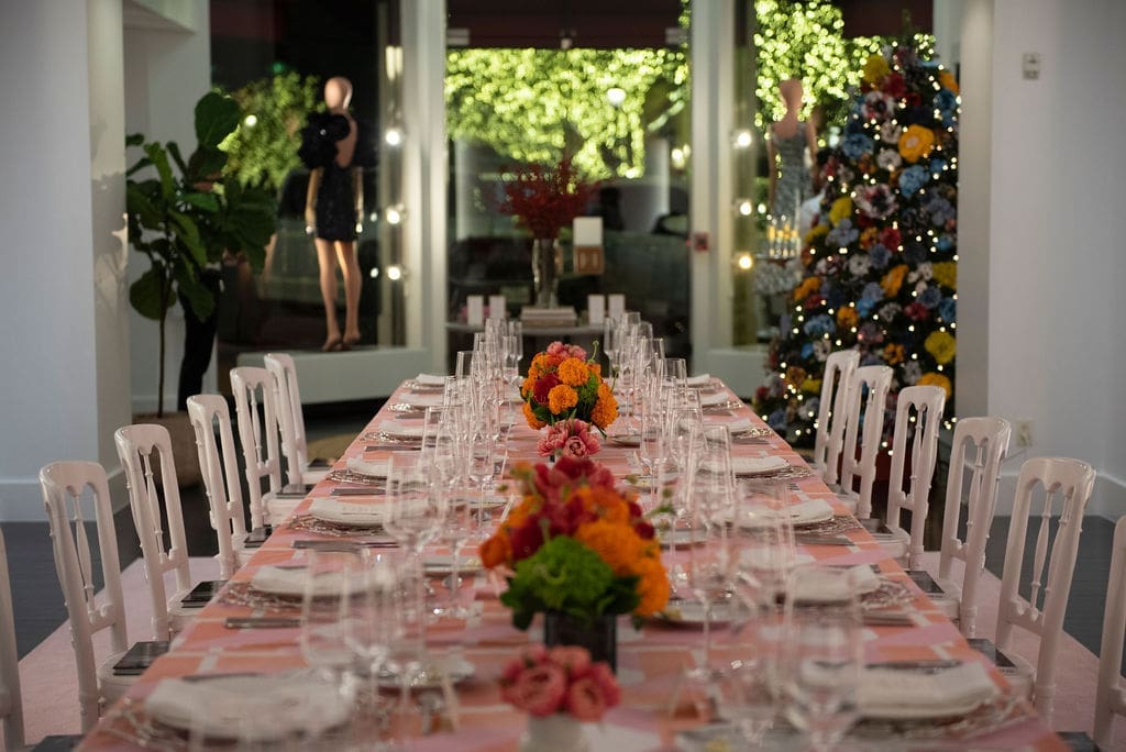 No dinner party is complete without an exquisite table (Photo by Tamytha Cameron)