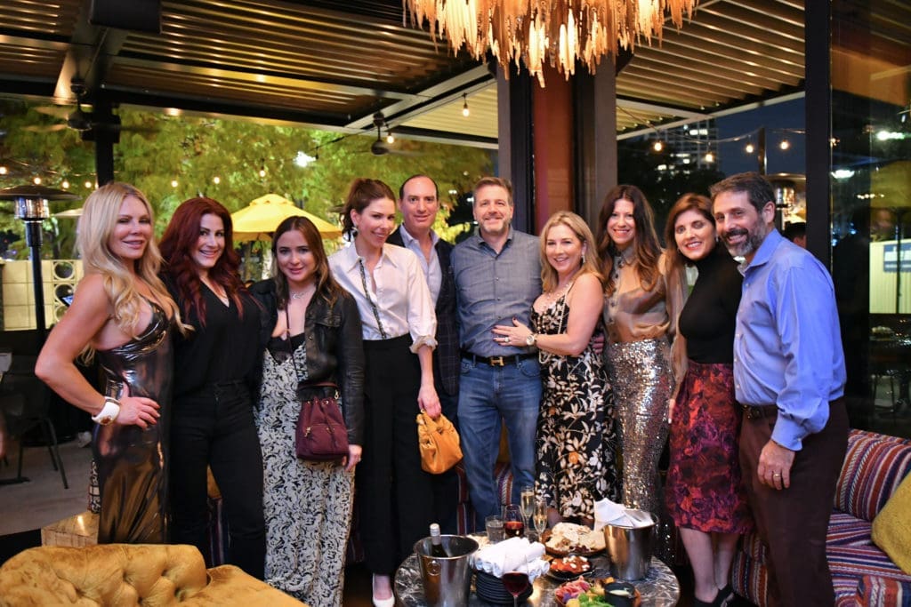 The gangs all here for the opening of Postino in Uptown Park (Photo by Alex Montoya)
