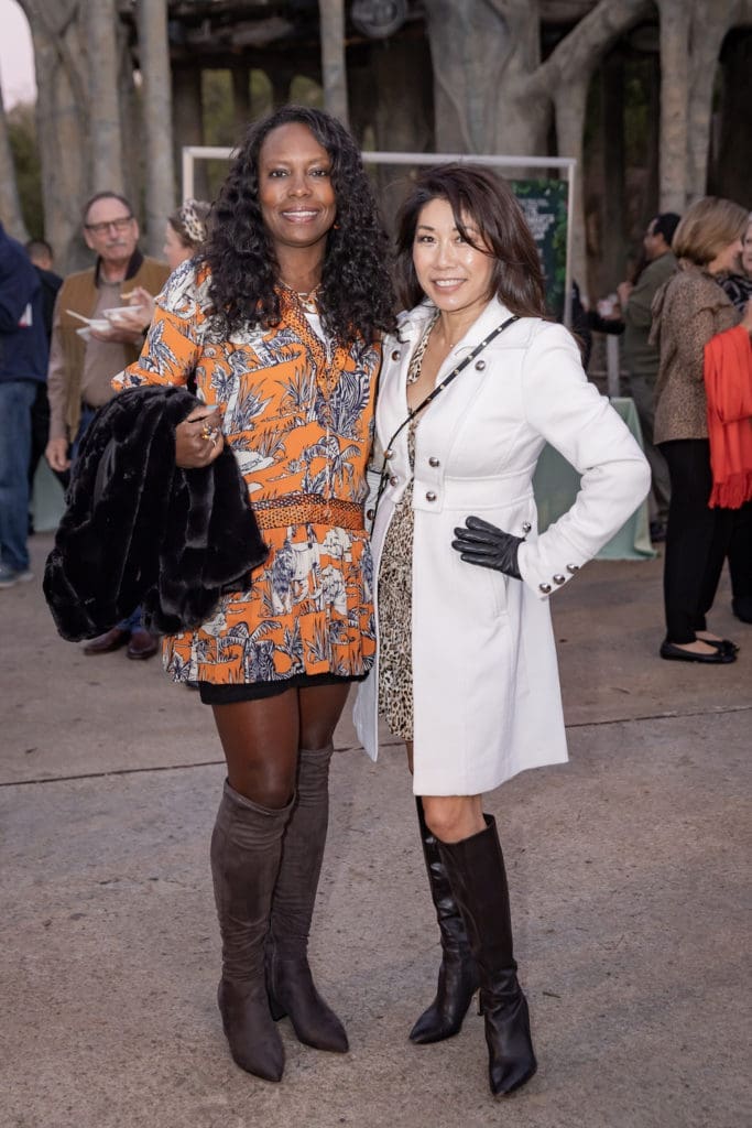 Darlene Jones and Ellen Yung at the 30th anniversary of Zoo to Do in Dallas. 
 (Photo by Thomas Garza Photography)
