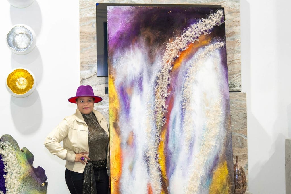Artist Latoya Jones