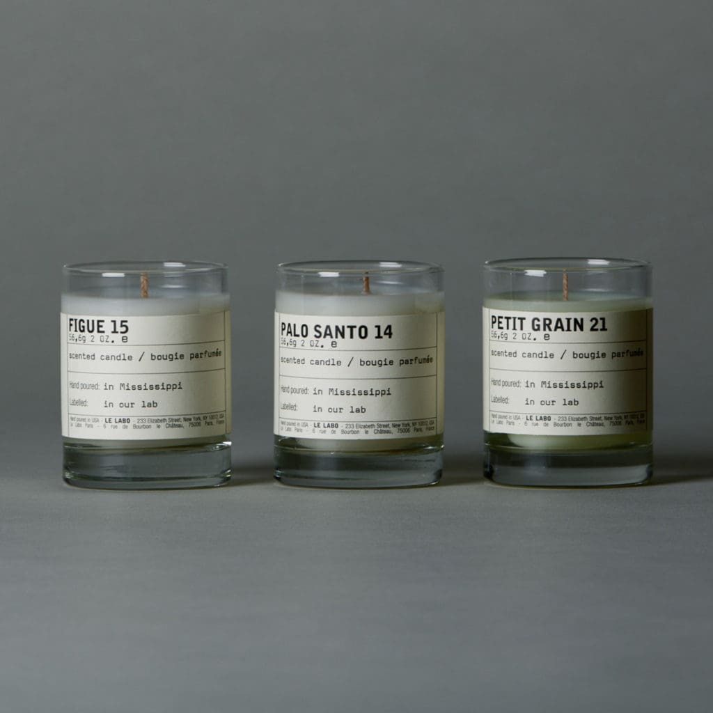 This Le Labo Candle set will make any house or office smell merry and bright.