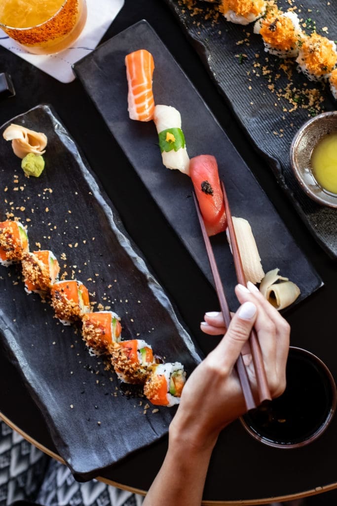 Kessaku is known for only the freshest ingredients sourced from around the world. (Photo by Kayla Enright)
