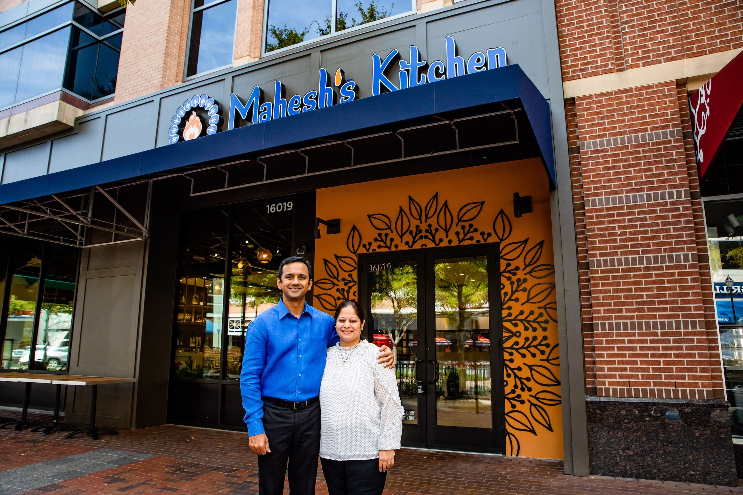 Neelesh and Shubhangi Musale owners of Mahesh’s Kitchen. (Photo by Kirsten Gilliam)