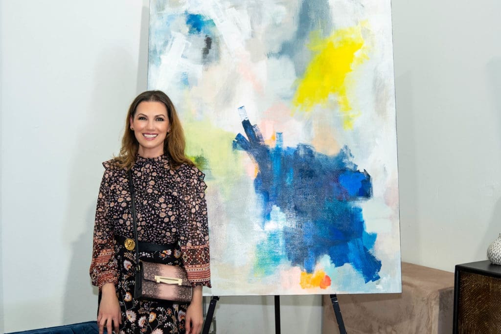 Artist Odilia Laccarino