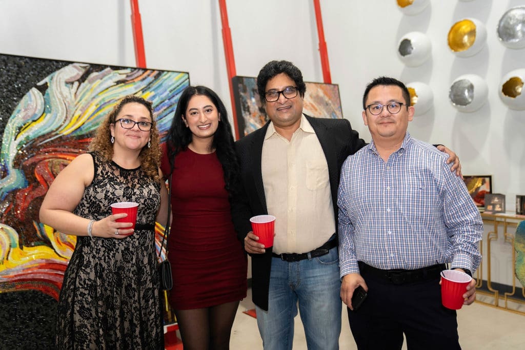 Oriana Ordonez, Neve Polavarapu, Hari Plavarapu, Eladio Valdez