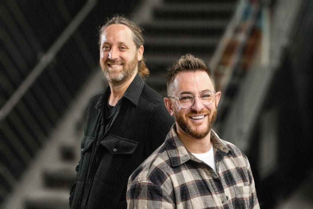 Owners Brandon Hays and Phil Schanbaum of This & That Hospitality. (Photo by Kathy Tran)