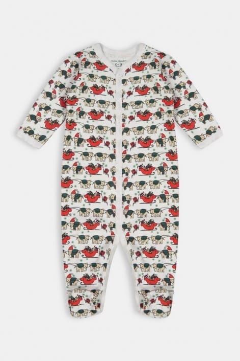 Roller Rabbit has the perfect coordinating Holy Jolly PJ cheer for the whole family. 