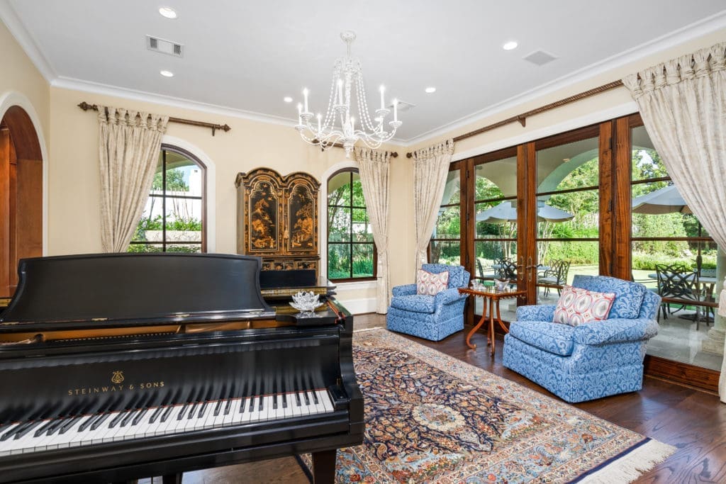 "I wanted that to be the music room to be nucleus. This is the room I chose that needed the space," Porterfield said. "It has the premiere placement."