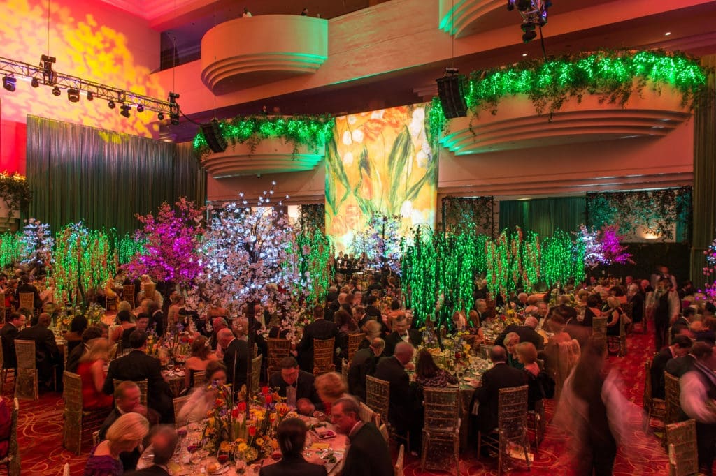 Kelli Cohen-Fein chaired the 2013 Houston Ballet Ball for which the decor reflected the upcoming 'The Rite of Spring' performance. (Photo by Fulton Davenport)