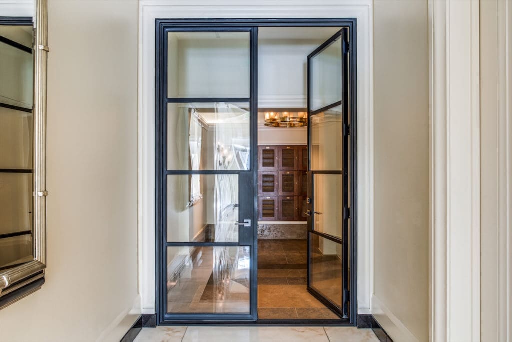 An elevator opens directly into 2555 N Pearl Street, #2200. (Photo by Shoot2Sell for Douglas Elliman)