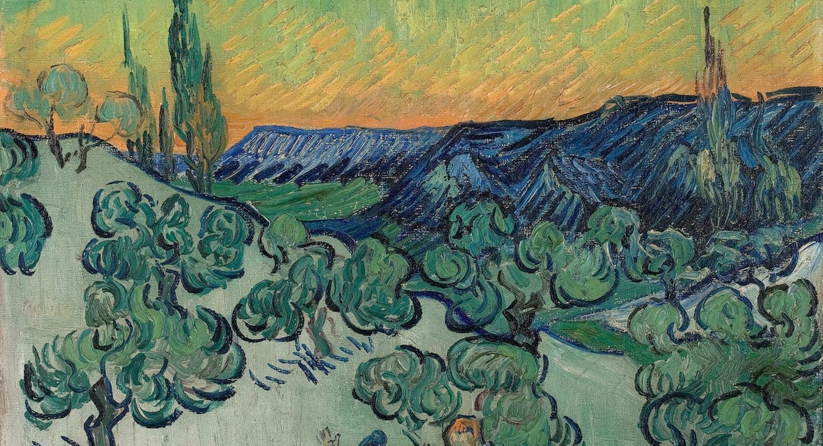 356 Vincent van Gogh, A Walk at Twilight, 1889–1890. Photo João Musa