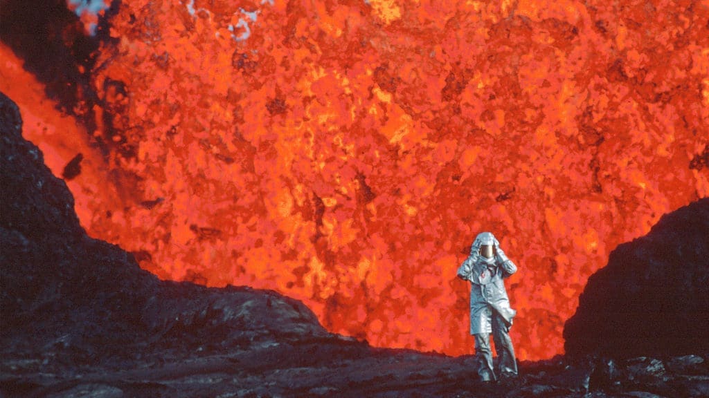 A still from "Fire of Love" by Sara Dosa, an official selection of the U.S. Documentary Competition at the 2022 Sundance Film Festival. Courtesy of Sundance Institute.


