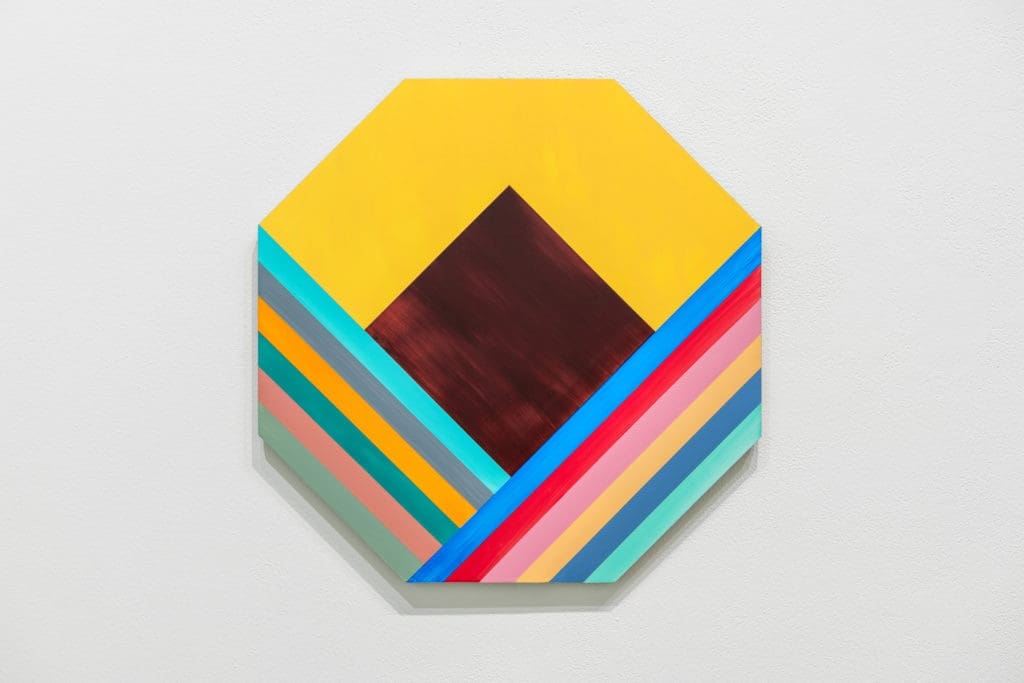 New York artist Anton Ginzburg’s "ORRA_4C_01," 2017, at The Future is Unwritten — Healing Arts Houston Auction