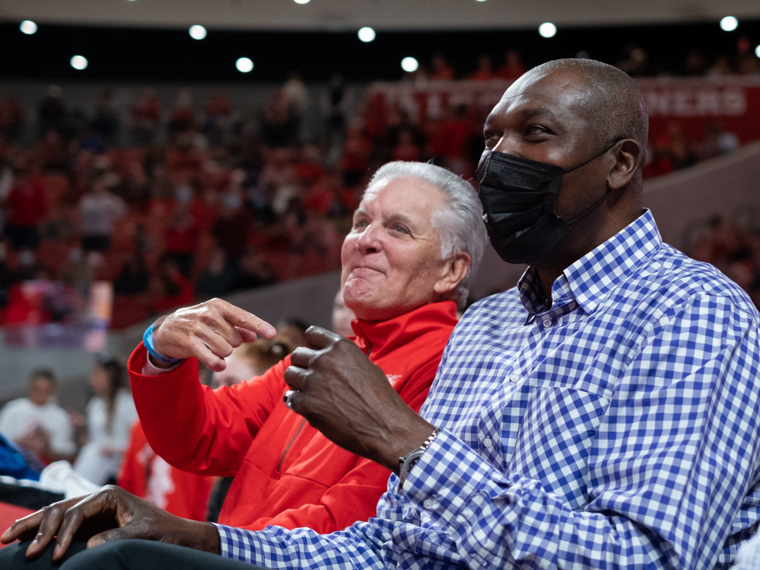 Bill Worrell, Hakeem Olajuwon