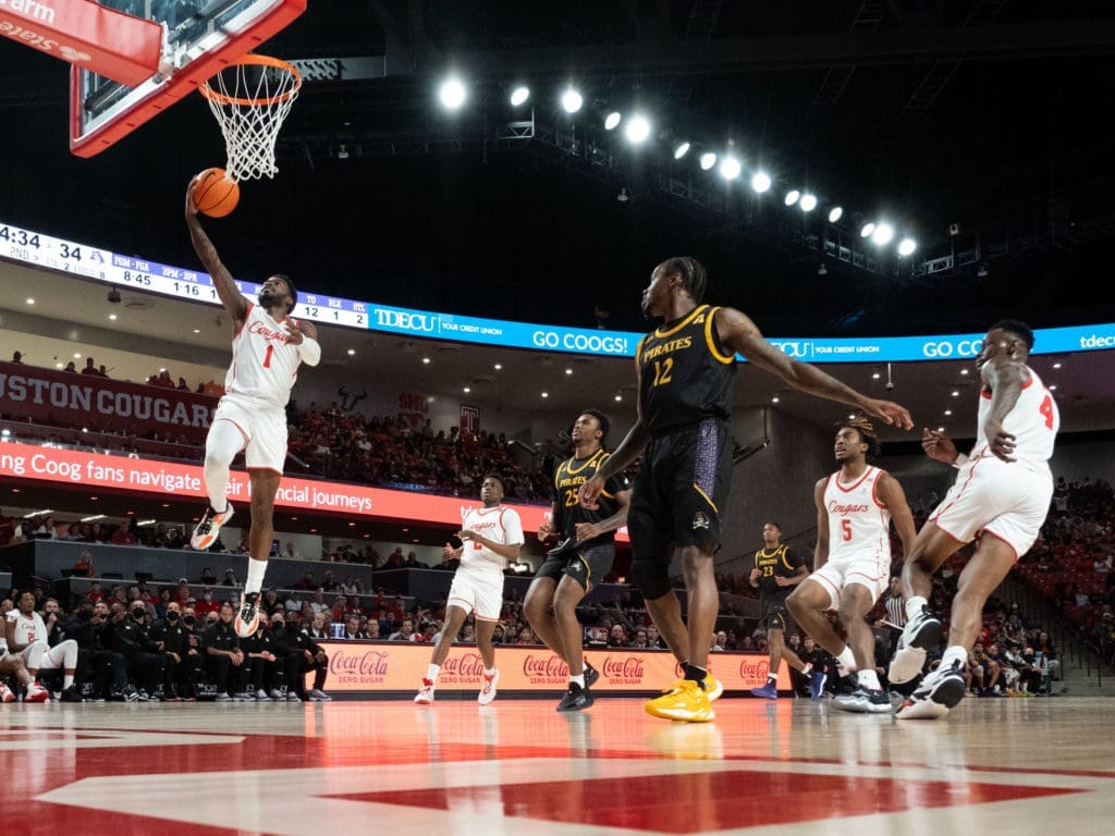 Jamal Shead can make a difference in transition for Houston. (Photo by F. Carter Smith)