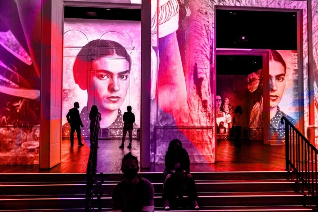 "Immersive Frida Kahlo" opens in Dallas' East Quarter this Thursday. (Courtesy)