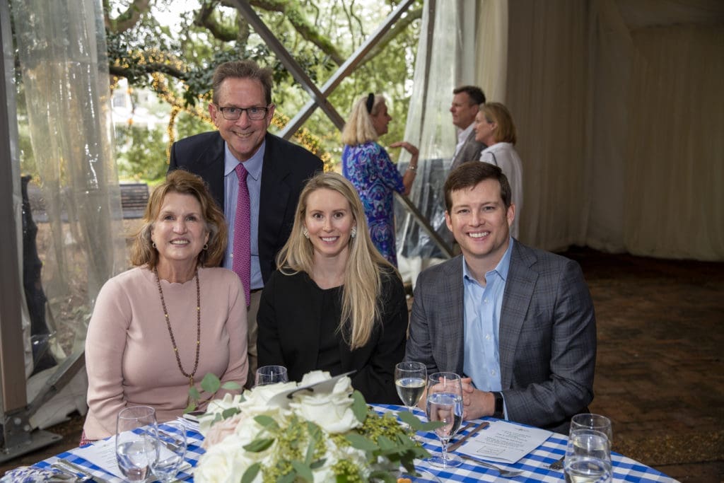 Libby & David Sims, Mary McNeely & David Sims (Photo by Jenny Antill Clifton)
