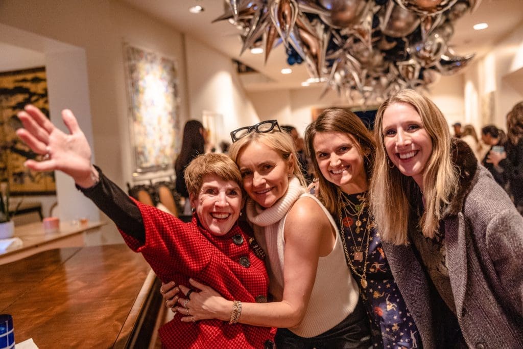 Lucy Billingsley, Joanna Czech, Lindsay Billingsley, Sumner Billingsley (Photo by James Coreas)