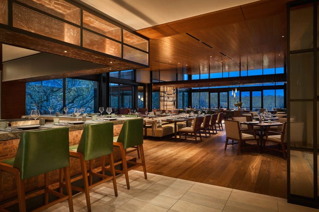 Hazel Hill at Montage Healdsburg places great importance on pairing amazing wines with their California French fare.   (Photo by Christian Horan)
