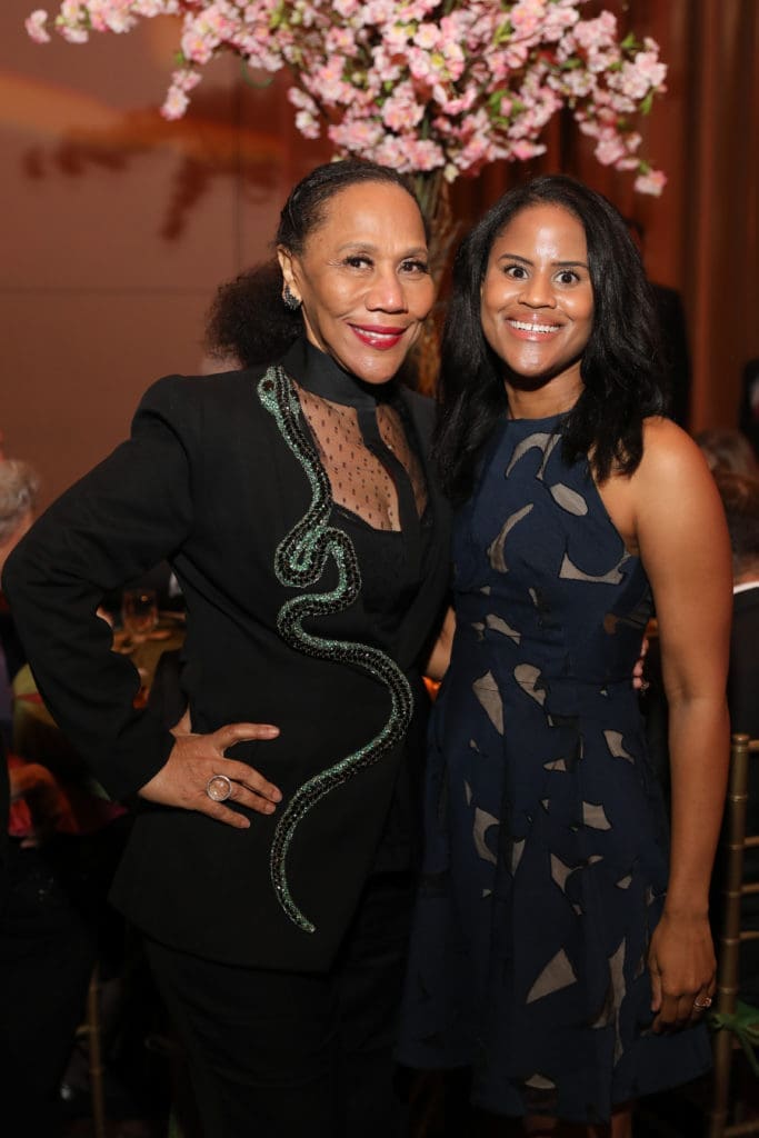 Myrtle Jones, Candice Penelton at the HGO Concert of Arias (Photo by Priscilla Dickson)