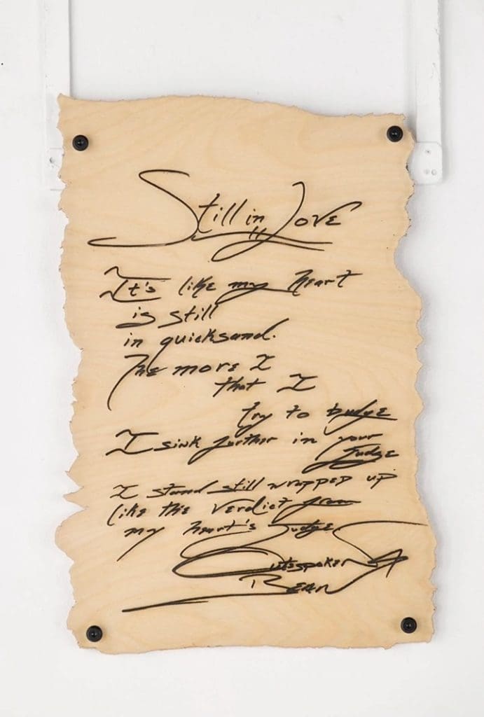 Houston Poet Laureate Outspoken Bean's "Original Poetry Plague," at the Fresh Arts So Unbelievable Auction Pop Up